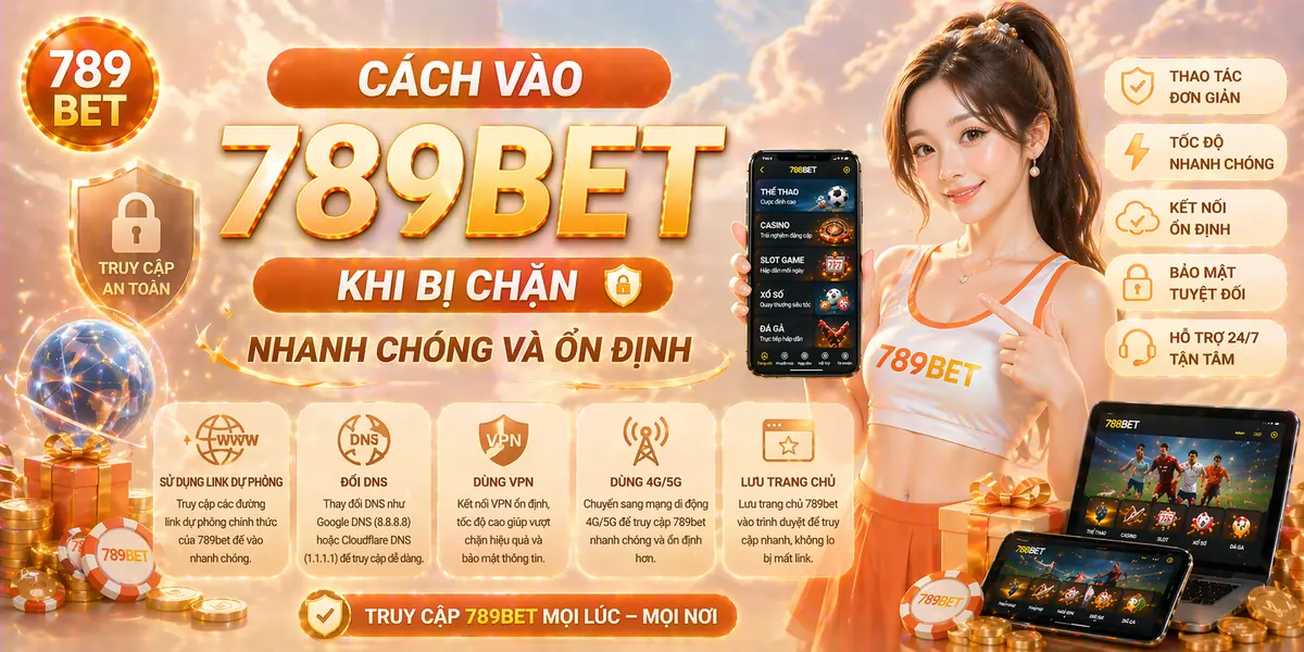 Cách vào 789bet khi bị chặn nhanh chóng và ổn định