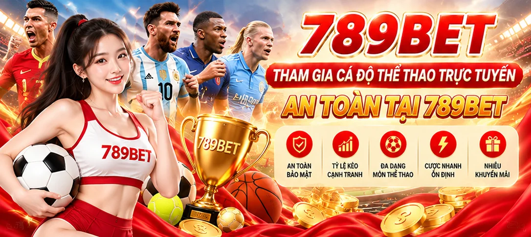 Giao diện web cá độ 789bet hấp dẫn và dễ sử dụng